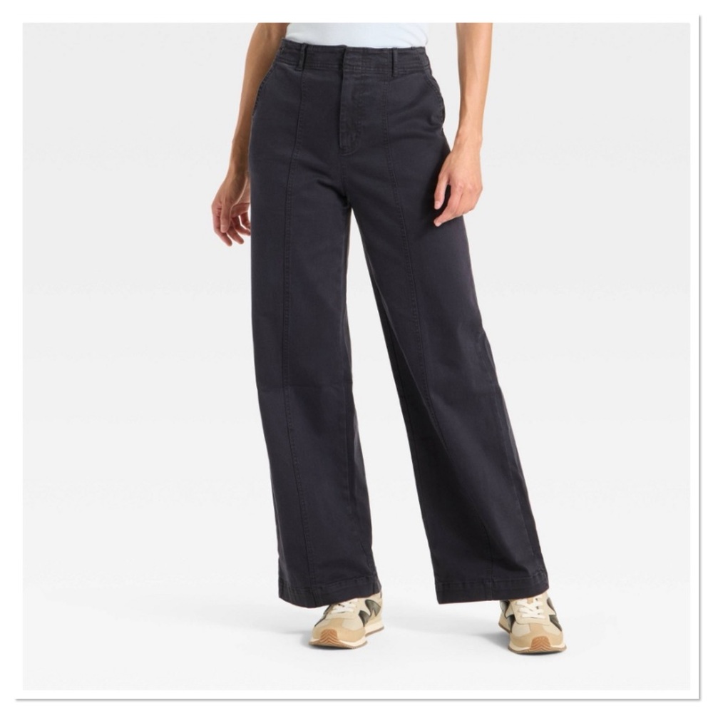 Women’s High-Rise Universal Thread Dark Blue Wide Leg Pants